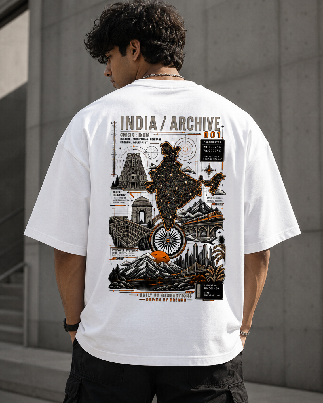 INDIA / ARCHIVE 001 Tee