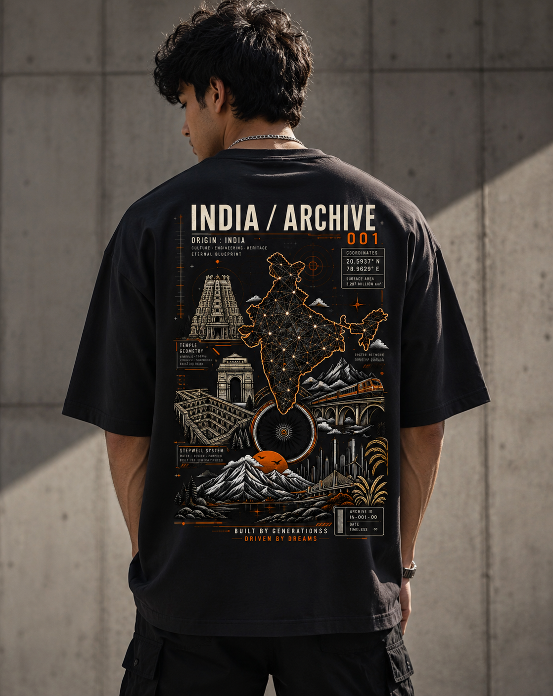 INDIA / ARCHIVE 001 Tee