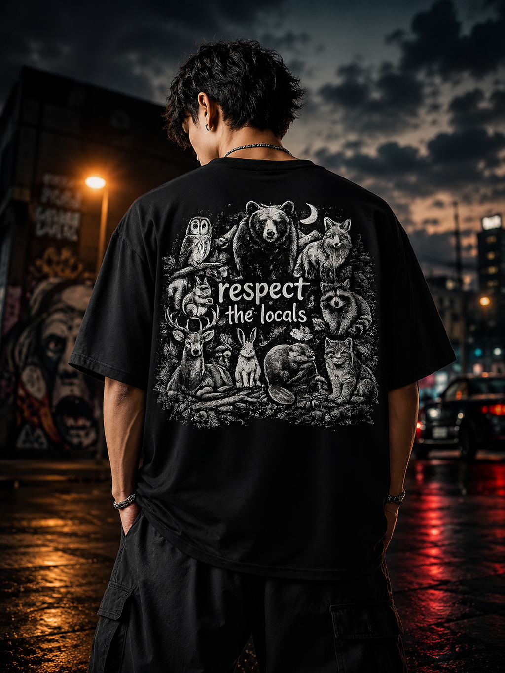 Respect the Locals Oversize Tee