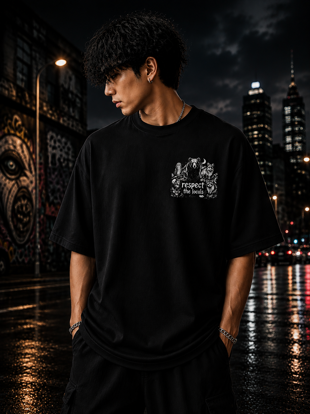 Respect the Locals Oversize Tee