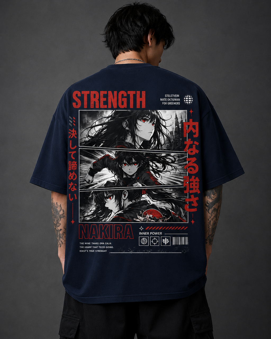 Shadow Requiem Oversized Tee