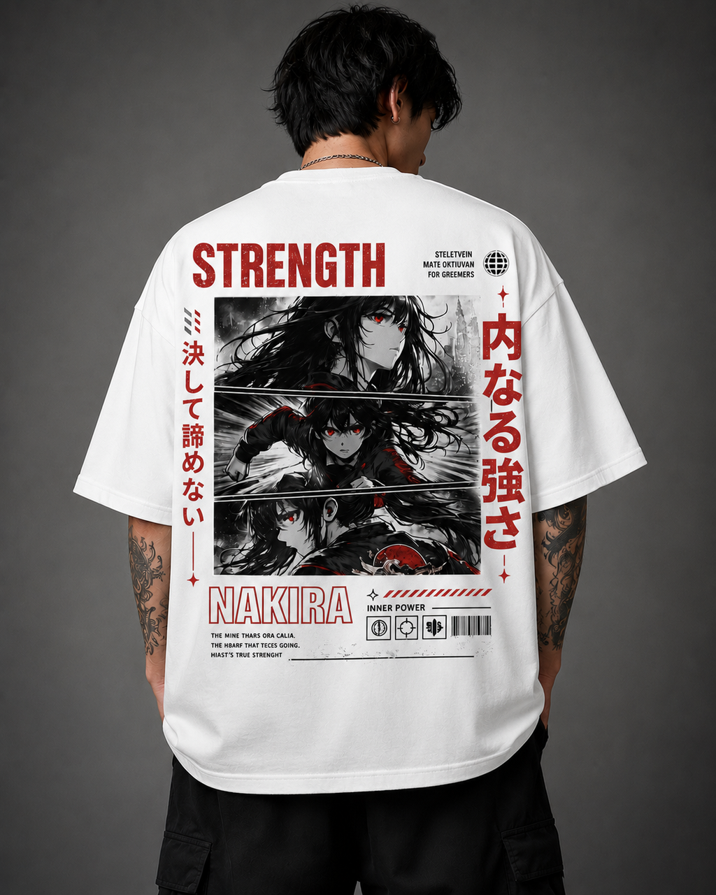 Shadow Requiem Oversized Tee
