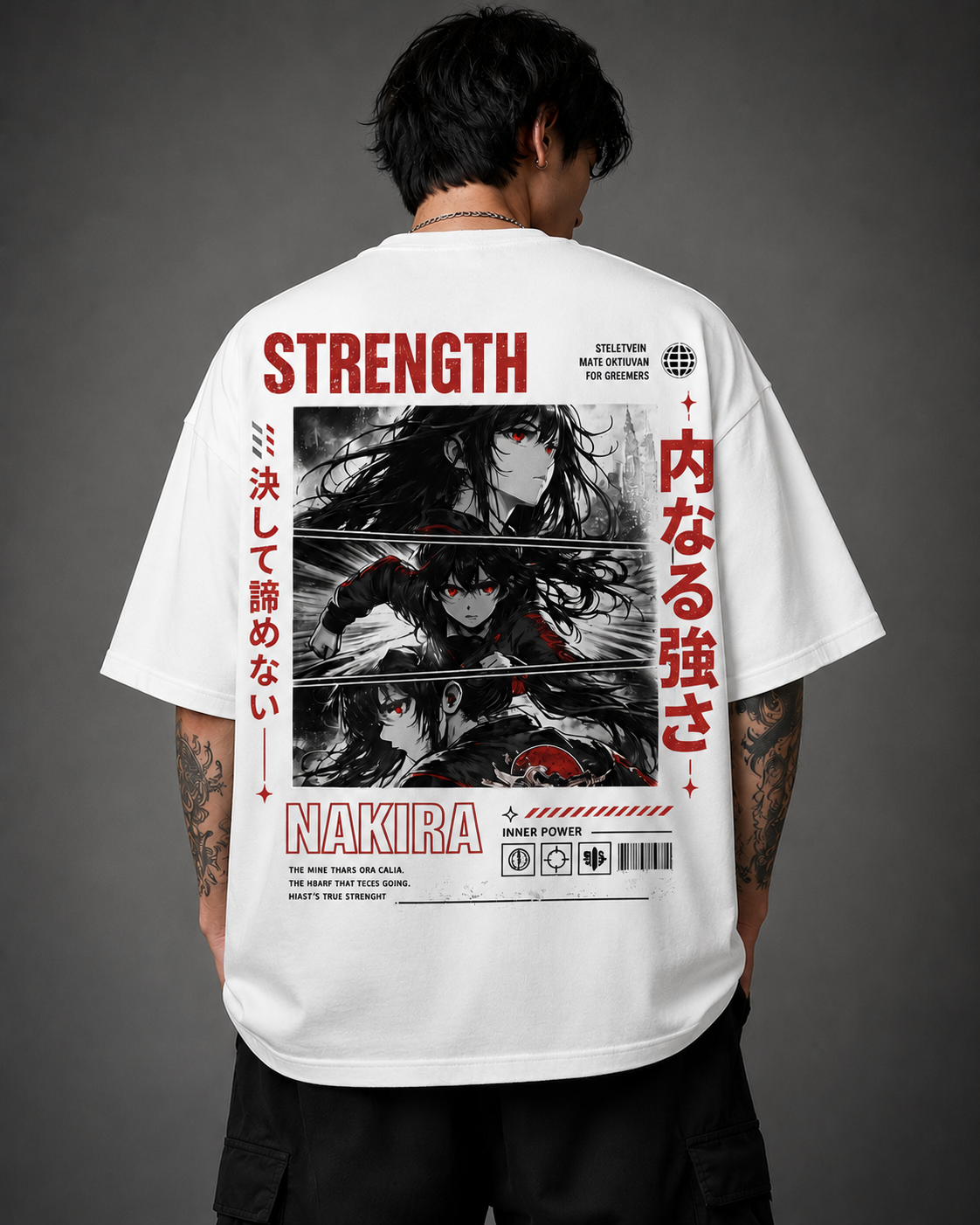 Shadow Requiem Oversized Tee