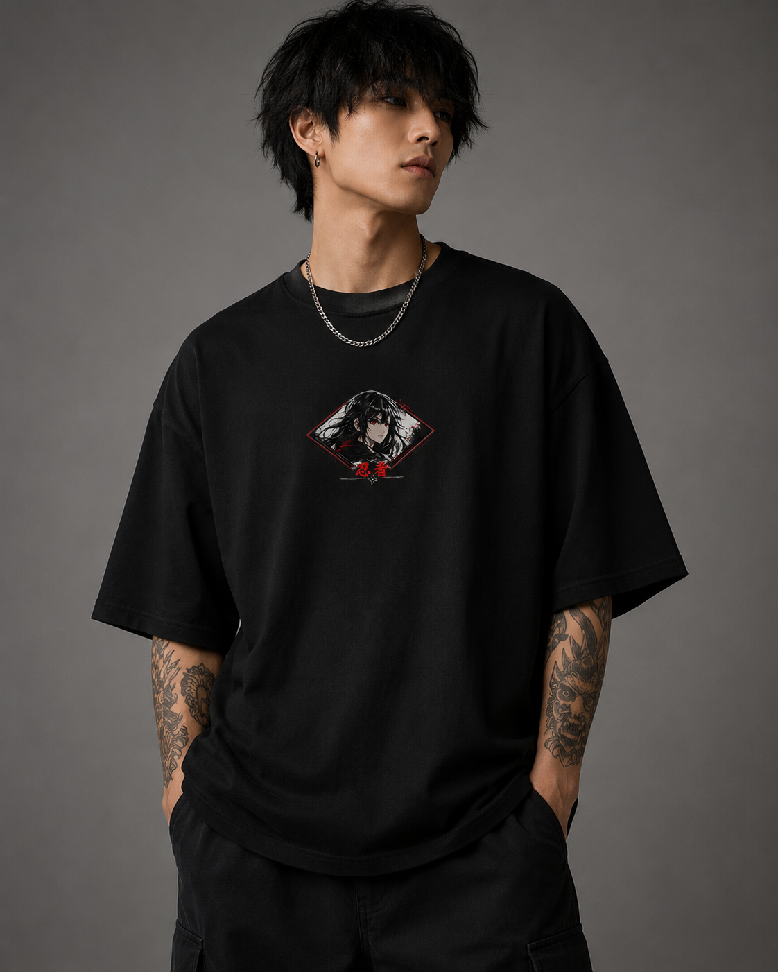 Shadow Requiem Oversized Tee