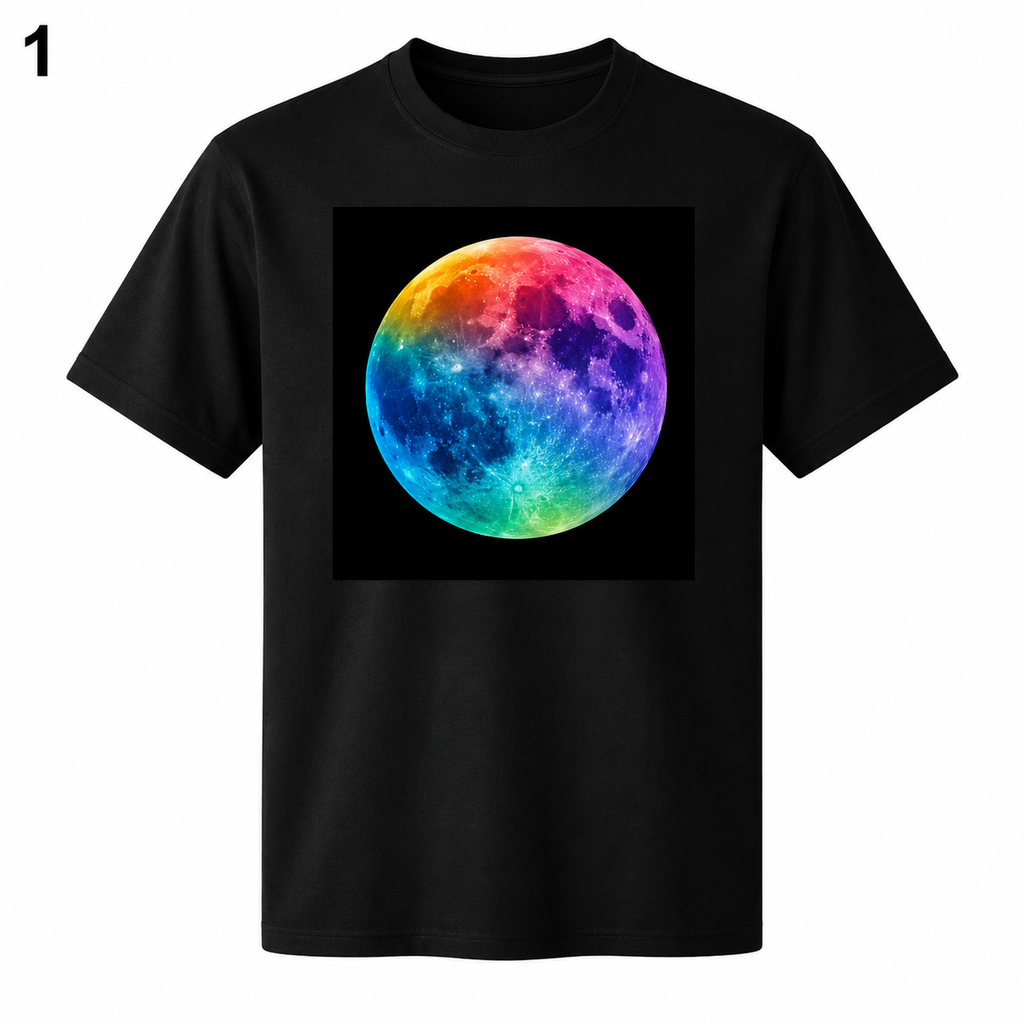 T shirt moon