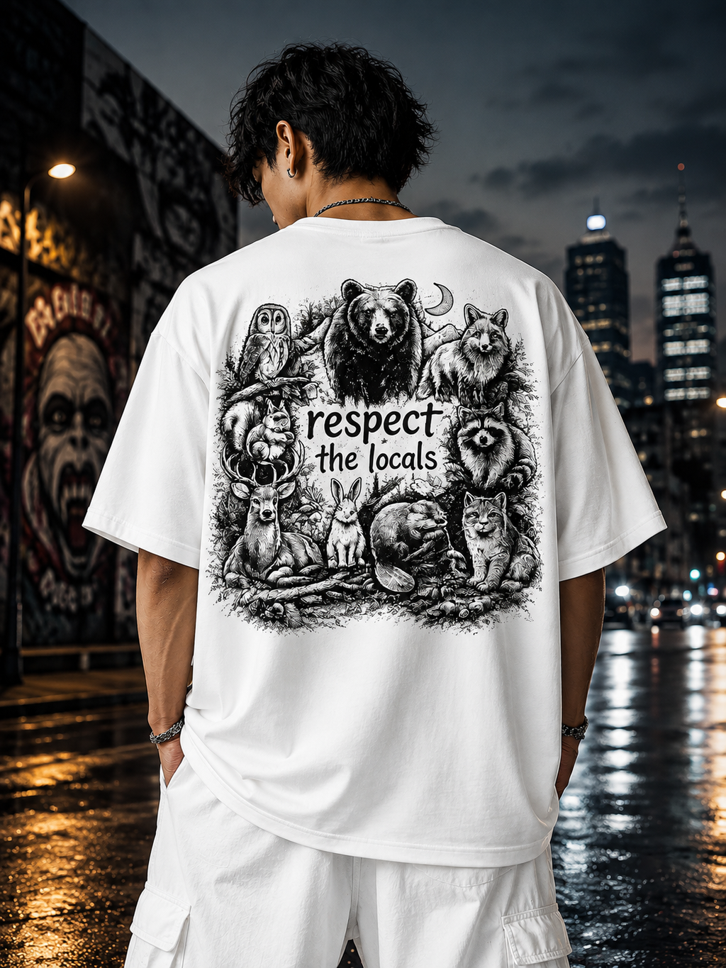 Respect the Locals Oversize Tee