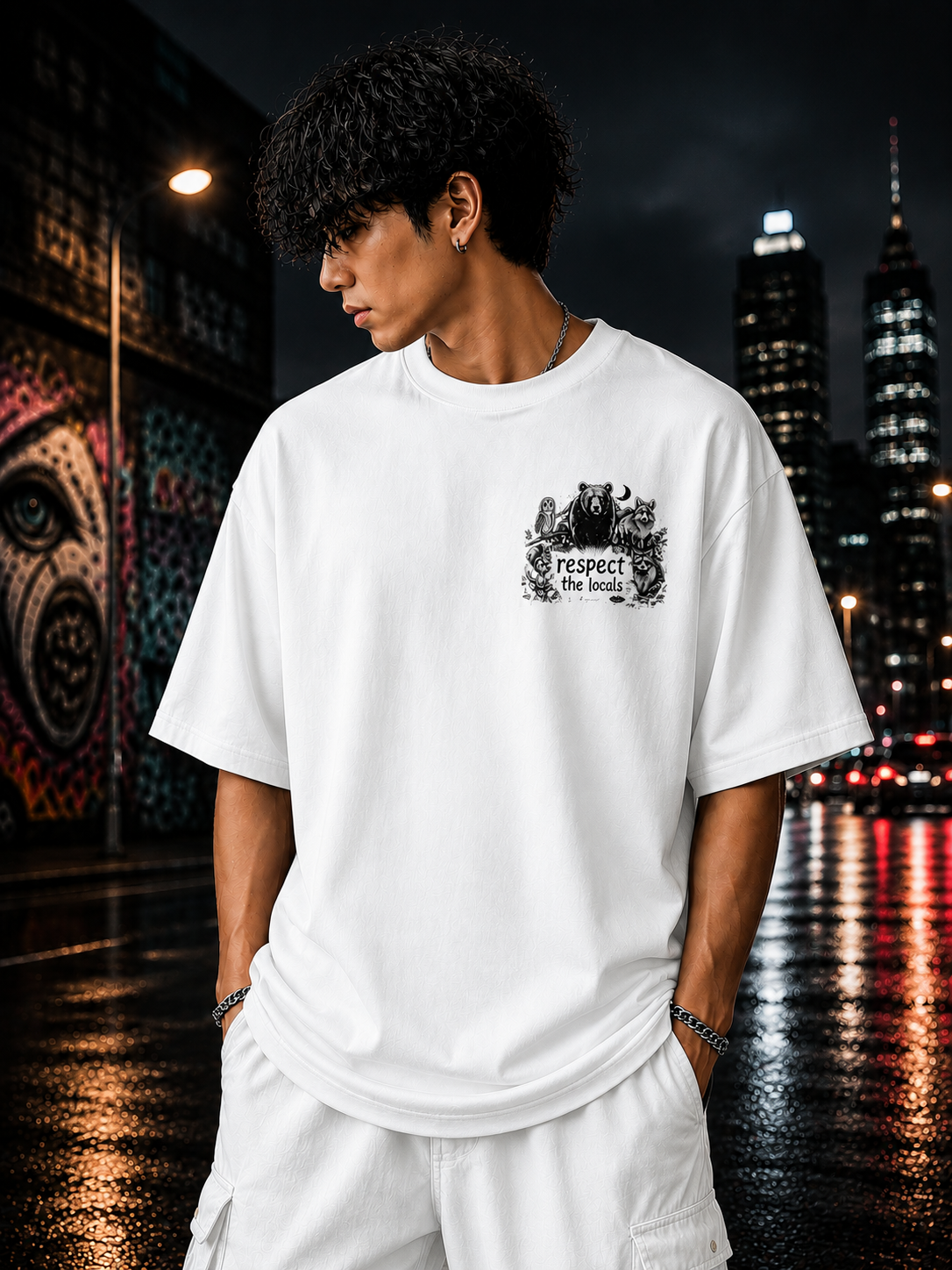 Respect the Locals Oversize Tee