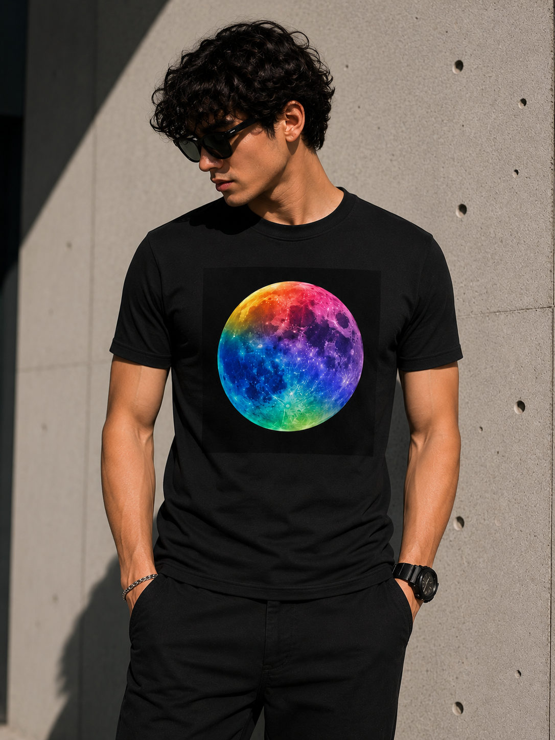 T shirt moon