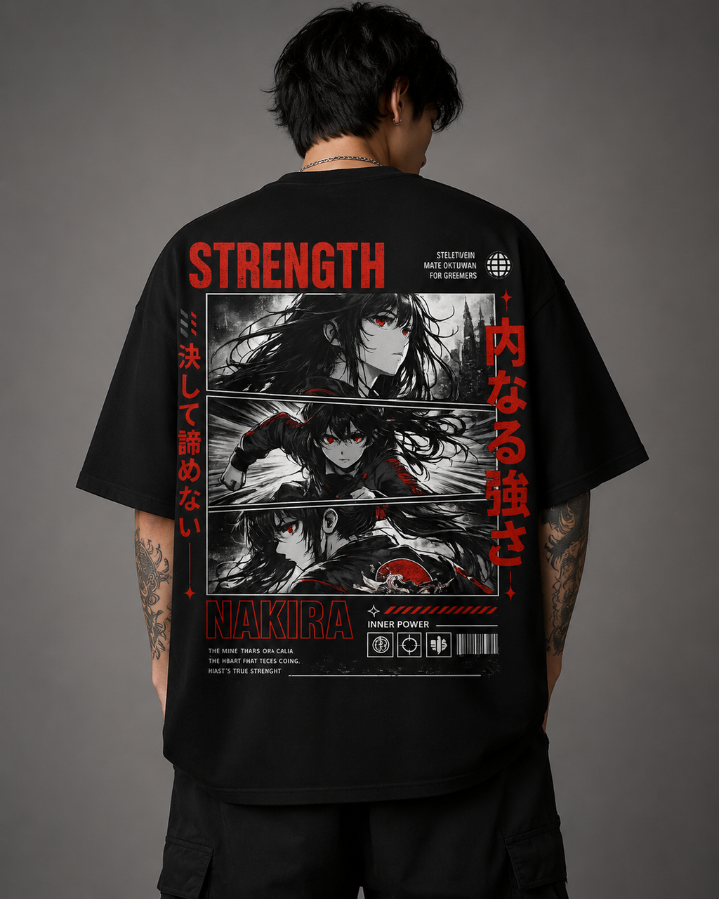 Shadow Requiem Oversized Tee