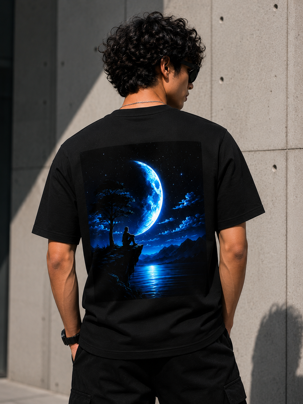 T shirt moon